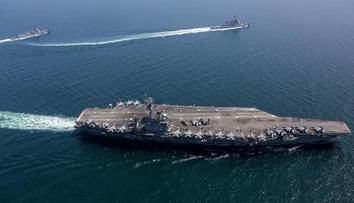 Americká lietadlová loď USS Abraham Lincoln priplávala na Blízky východ