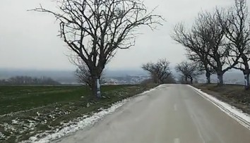 Cestu do Malých Ripnian lemujú desiatky hákových krížov