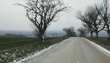 Cestu do Malých Ripnian lemujú desiatky hákových krížov