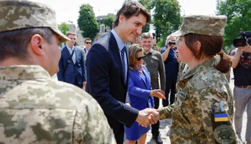 Kanadský premiér Trudeau pricestoval do Kyjeva na neohlásenú návštevu