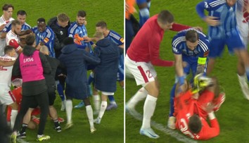 VIDEO: Najlepší Trenčan provokatívne zamával kotlu, urážali mu rodinu. V roztržke skončil na zemi