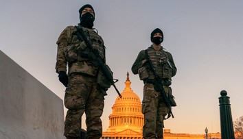 Národná garda zostane vo Washingtone do mája