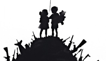 Banksyho dielo "Vták s granátom" sa na dražbe predalo za 170.000 eur