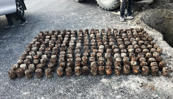 V bratislavskej Petržalke objavili pri výkopových prácach stovky mín z druhej svetovej vojny