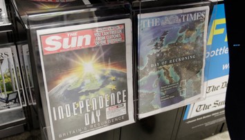 Toto sú titulné strany brexitu, denníky bojujú o hlasy v historickom referende