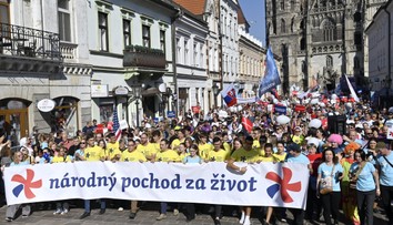Na Národnom pochode za život sa zúčastnilo 40-tisíc ľudí. Účastníkov pozdravil aj pápež František