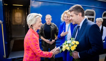 Von der Leyenová pricestovala do Kyjeva na rokovania o podpore EÚ pre Ukrajinu