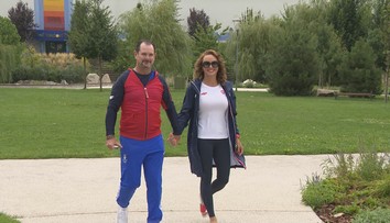 Rory Sabbatini strávil veľa času písaním si správ s budúcou manželkou, než s ňou mal prvé rande