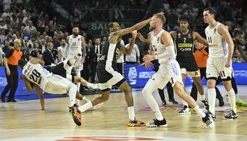 VIDEO: Hromadná bitka hráčov Realu a Partizanu ukončila euroligový zápas