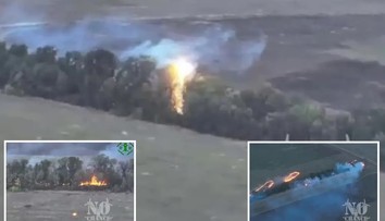 VIDEO: Teplota až 2500 °C, hasenie nepomáha. Ukrajinci použili proti Rusom „dračí oheň“