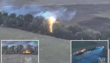 VIDEO: Teplota až 2500 °C, hasenie nepomáha. Ukrajinci použili proti Rusom „dračí oheň“