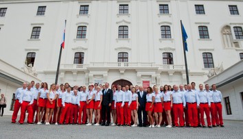 Prezident SR prijal sľub olympionikov a dal im menovacie dekréty