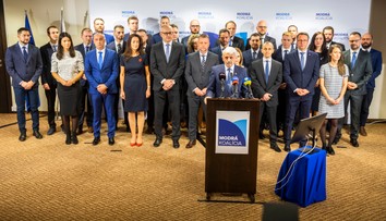 Mikuláš Dzurinda predstavil Modrú koalíciu, veľa členov nemá skúsenosti z veľkej politiky