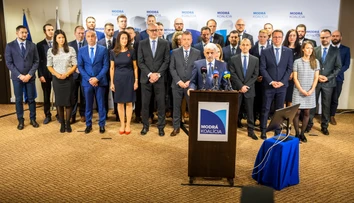 Mikuláš Dzurinda predstavil Modrú koalíciu, veľa členov nemá skúsenosti z veľkej politiky