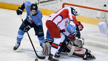 Slovan podľahol lídrovi KHL, Országh pochválil zverencov za dve tretiny