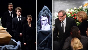 Zedníček (68) pochoval synovca Jakuba (†27). Poslednú rozlúčku museli prerušiť