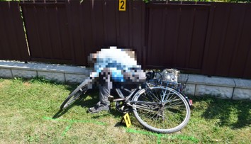 Záhadná tragédia v okrese Trebišov. Muž mal bicyklom naraziť do plota, našli ho bez známok života