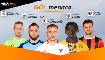 Spoznali sme strelca najkrajšieho gólu v mesiaci september. Hlasovanie bolo značne vyrovnané