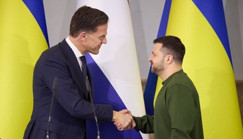 Zelenskyj rokoval v Kyjeve s Ruttem. Témou bola situácia na bojisku