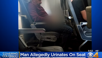 FOTO: Opitý muž sa na palube lietadla obnažil a omočil sedadlo pred sebou