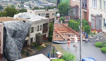 FOTO a VIDEO: Východ Slovenska pustošili silné búrky. Najhoršie asi dopadol Vranov nad Topľou