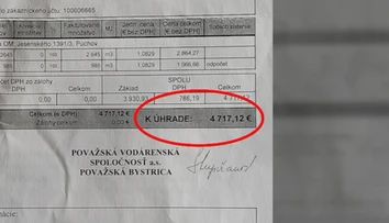 Ako zo zlého sna. Rodine z Púchova prišla obrovská faktúra za vodu, v dome pritom nikto nebýva