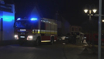 Hasiči v Hornom Hričove našli pri zásahu uhoreného človeka