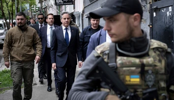 Rusko musí zaplatiť za obnovu Putinom zničenej Ukrajiny, vyhlásil Blinken