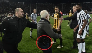 Tvrdé tresty pre PAOK: Makov šéf dostal za zbraň na ihrisku dištanc, pykať bude aj Micheľ