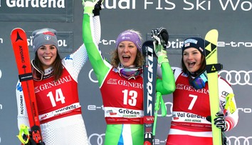 Víťazkou zjazdu vo Val Gardene sa stala Slovinka Štuhecová