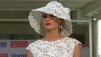 Svadobné šaty z toaletného papiera? Rozdiel vôbec nezbadáte