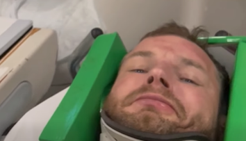 Štefan Svitko mal ťažký pád počas tréningu v Taliansku. Absolvoval prvé vyšetrenia