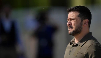 Zelenskyj na Deň otcov ďakoval statočným vojakom, ktorí bojujú proti Rusom