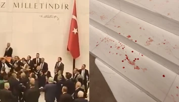 VIDEO: Bitka v tureckom parlamente. Potýčke sa nevyhli ani poslankyne