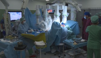 Revolúcia v gynekologických operáciách v Košiciach. Prvýkrát tu operovali pomocou špeciálneho robota