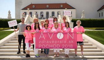 AVON pochod za zdravé prsia plný prekvapení: Slzy tiekli potokom