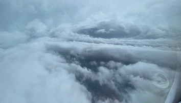Unikátne video: Pohľad do oka hurikánu Iota, ktorý pustošil Karibik