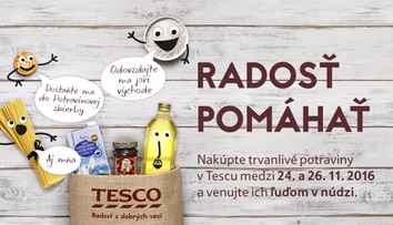 Radosť pomáhať. Pomôžme spoločne tým, ktorí to potrebujú