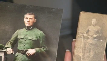Vylepšuje ich kvalitu a dáva im farbu, Tomáš dokáže vdýchnuť život fotografiám z minulého storočia