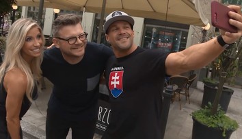 Chris Powell je už v Bratislave. Posiela odkaz divákom Markízy