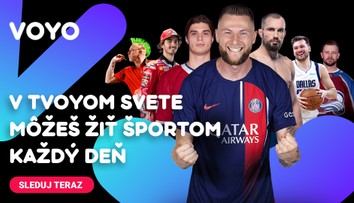 Z pestrej ponuky Voyo si vyberie každý. Vychutnajte si ten najlepší šport a podporujte svojich favoritov