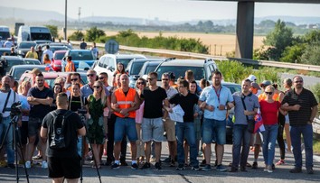 Hraničný priechod Čunovo-Rajka je po proteste a blokácii opäť priechodný
