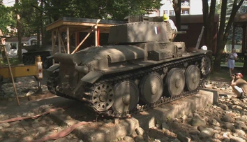 Podobných je na svete len zopár. Zvnútra sme nakrútili tank, ktorý pravdepodobne bojoval v SNP