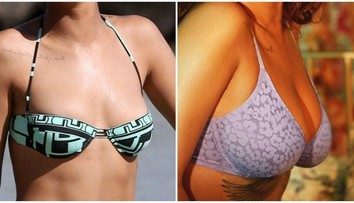 Neskutočný rozdiel! Viete, ktorej hviezde takto narástol dekolt?