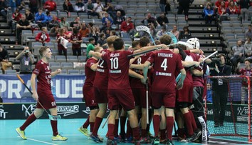 Slovenskí florbalisti nestačili na Lotyšov, zahrajú si o 9.-12. miesto