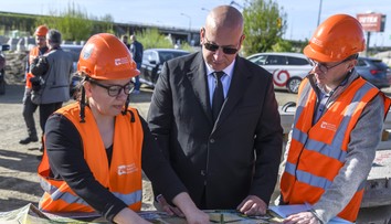 Dopravný projekt pri Bratislave ide podľa plánu. Minister Ráž sa bol pozrieť na stavbu križovatky D1/D4