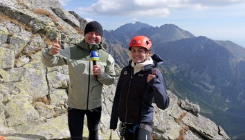 Bola naším želiezkom v ohni na olympiáde v Paríži. Jano Tribula vzal na hory mladú plavkyňu Tamaru Potockú