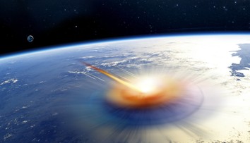 Obrovský asteroid, ktorý vyhubil dinosaury, nebol sám. Jeho „komplic“ zdvihol gigantickú cunami