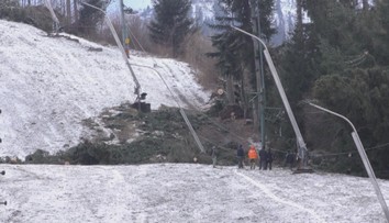 Sever Slovenska sa ešte stále spamätáva z víchrice, škody narobila aj na zjazdovkách
