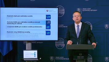 Konsolidácia sa dotkne aj motoristov. Za ročnú diaľničnú známku po novom zaplatia o desiatky eur viac